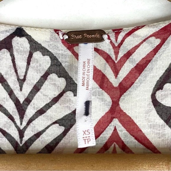 Free People Aleena Printed Top - Picture 9 of 16